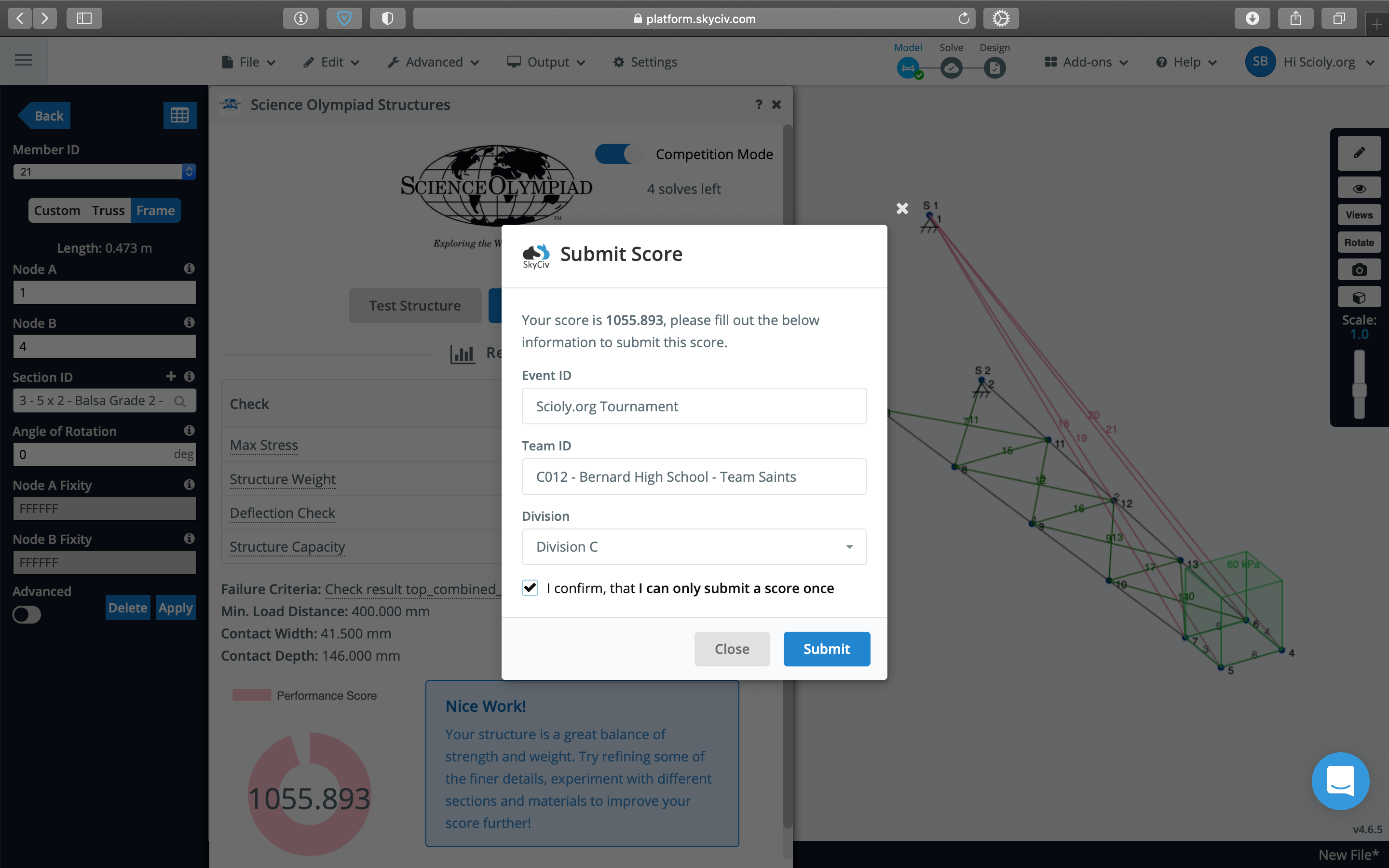 Skyciv testing 3.png