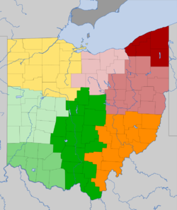 Regions of Ohio is located in Ohio